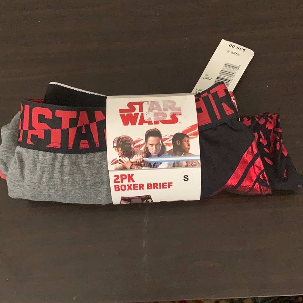 Star Wars 2pk boxer brief size S - Picture 4 of 7